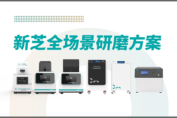 研磨效率低？樣本活性難保？新芝生物全場景研磨方案，科研無憂！